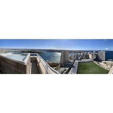 3 Mil Penthouse Malta View - Jacuzzi With Gym & Pool By 360 Estates *