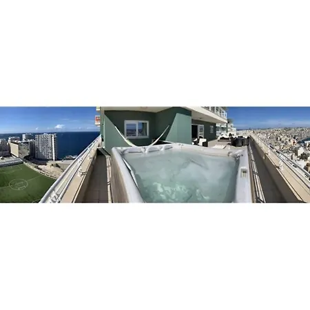 3 Mil Penthouse Malta View - Jacuzzi With Gym & Pool By 360 Estates Apartament